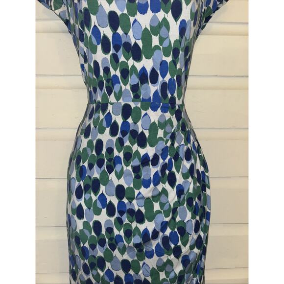 Boden Lyocell Blend Short Sleeve Knee Length Dress Size 2R - Picture 4 of 9
